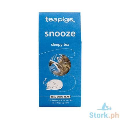 Picture of Teapigs Organic Snooze (sleepy tea w/ chamomile, sweet apple & lavander) 15 Temples