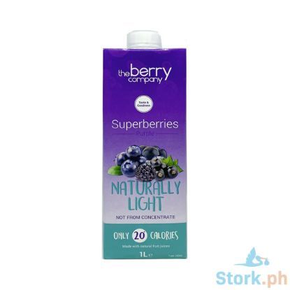 Picture of The Berry Company Superberries purple Naturally light Not from Concentrate Juice 1L