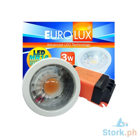 Picture of Eurolux Led Cob Mr16 Spotlight With External Driver Daylight