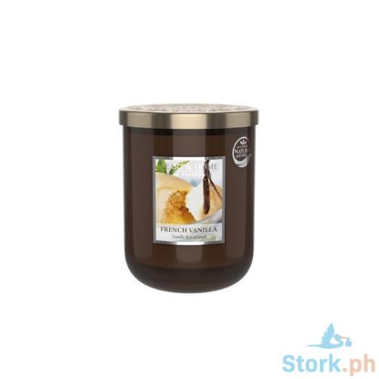 Picture of H&H French Vanilla Delectable Fragrance Scented Soy Candle Jar Large 340g