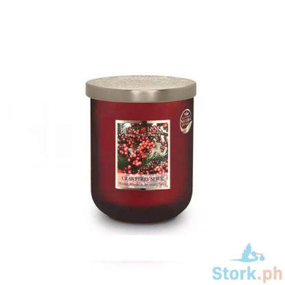 Picture of H&H Cranberry Spice Delectable Fragrance Scented Soy Candle Jar by Heart & Home Large 340g