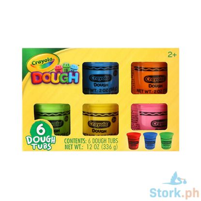 Picture of Crayola 6-Pack Dough Color Box 2oz.