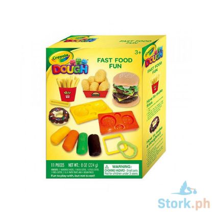 Picture of Crayola Modeling Clay Dough - Fast Food Fun Small Playset