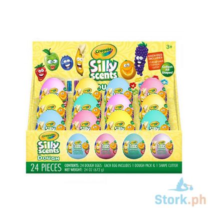 Picture of Crayola Silly Scents Large Egg Scent Dough (Colors May Vary)