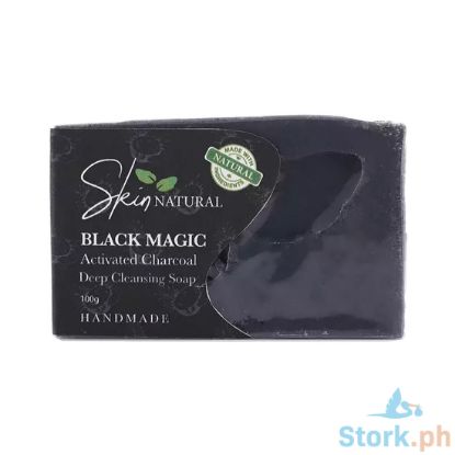 Picture of Skin Natural (BM) Activated Charcoal Deep Cleansing Soap 100g