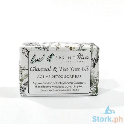 Picture of Luv It Charcoal & Tea Tree Oil Soap Spring Maisee Collection 120g