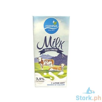 Picture of Hanna Full Cream Milk/UHT 1L (1 case)