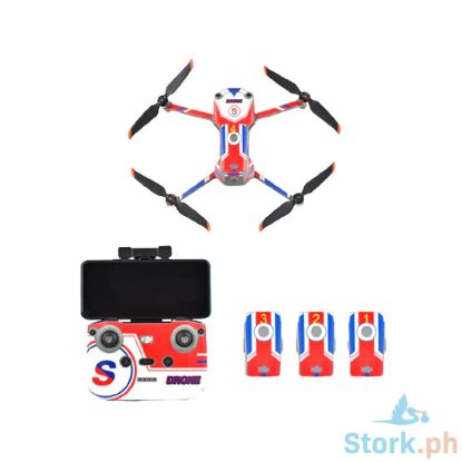 Picture of STARTRC PVC Stickers for DJI Air 2S (Red-Blue-White)