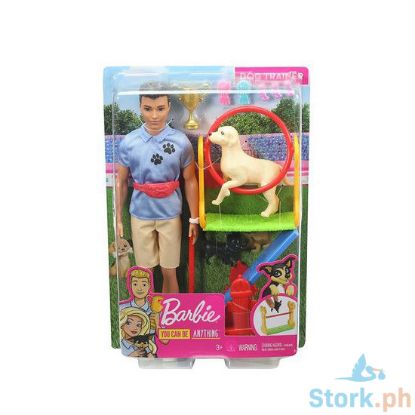 Picture of Barbie Ken Dog Trainer Playset with Doll and Accessories