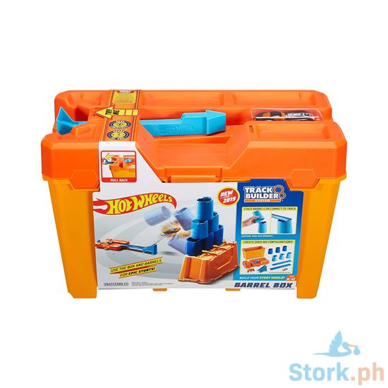 Picture of Hot Wheels Track Builder Barrel Box Playset