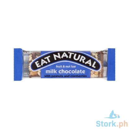 Picture of Eat Natural Milk Chocolate with Peanuts and Cranberries 45g