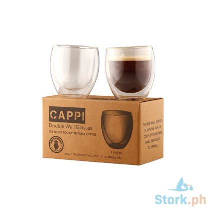 Picture of Monkeyspeak Coffee Cappi Double Wall Espresso Glass