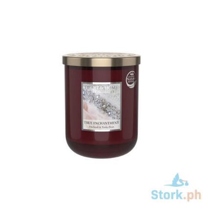 Picture of H&H True Enchantment Delectable Fragrance Scented Soy Candle Jar Large 340g
