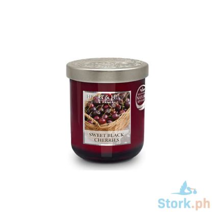 Picture of H&H Sweet Black Cherries Delectable Fragrance Scented Large 340g
