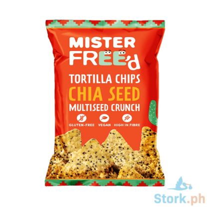 Picture of Mister Freed Tortilla Chips Chia Seed -Gluten free Multiseed Crunch 135g