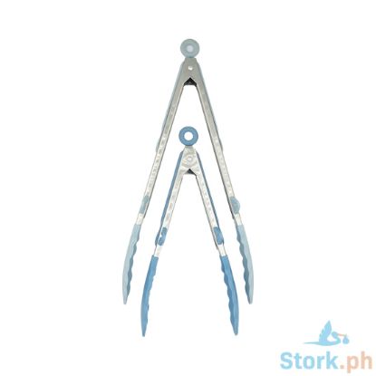 Picture of Metro Cookware Silicone Tongs Set Blue