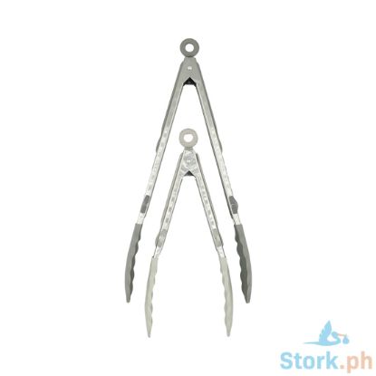 Picture of Metro Cookware Silicone Tongs Set Gray