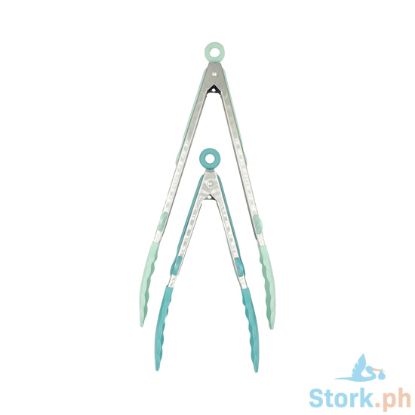 Picture of Metro Cookware Silicone Tongs Set Green