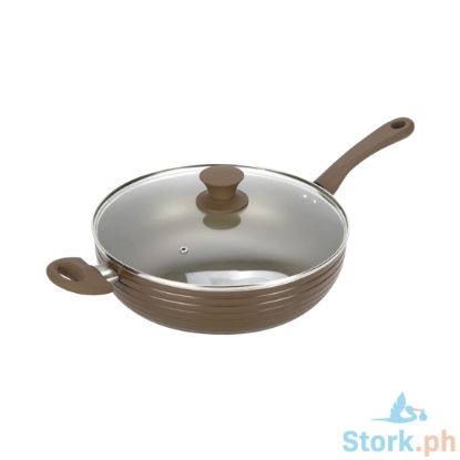 Picture of Metro Cookware 30cm Aluminum Wok W Glass Lid