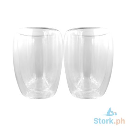 Picture of Metro Cookware 2pcs 350Ml Double Wall Glass Tumbler
