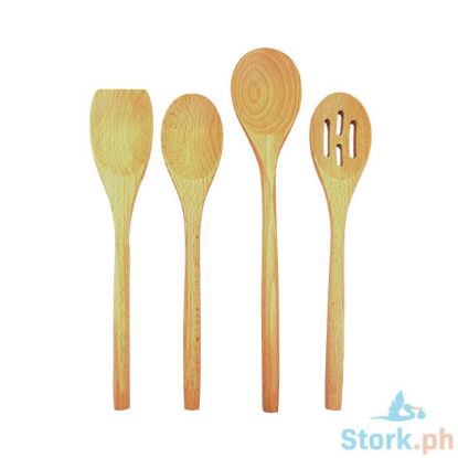 Picture of Metro Cookware 4 pcs Beech Wood Cooking Tool Set
