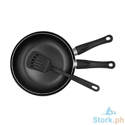 Picture of Metro Cookware 3pcs Aluminum Fry Pan Set