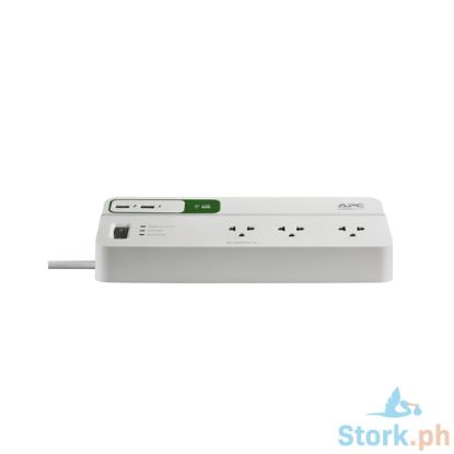 Picture of APC Performance SurgeArrest 6 Outlet 3 Meter Cord with 5V, 2.4A 2 Port USB Charger 230V Vietnam