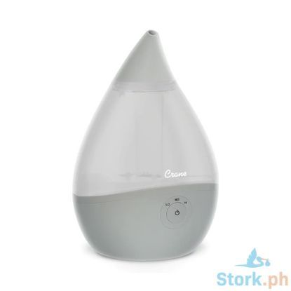 Picture of Crane Droplet Filter-Free Cool Mist Humidifier with Vaporizer Function for Inhalation - Gray