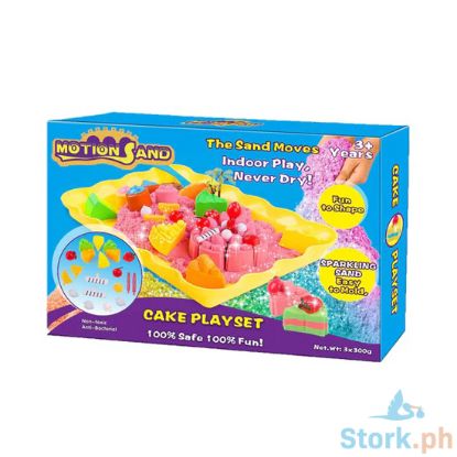 Picture of Motion Sand Cake Playset (3x300g sand + 20 parts + 1 plastic tray)