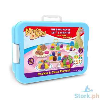 Picture of Motion Sand Deluxe Bucket - Cookie & Cake Playset