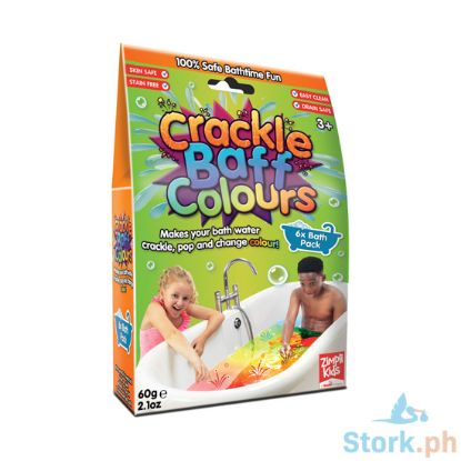 Picture of Zimpli Kids Crackle Baff Colours 6-Pack,Make Water Crackle and Change Colour