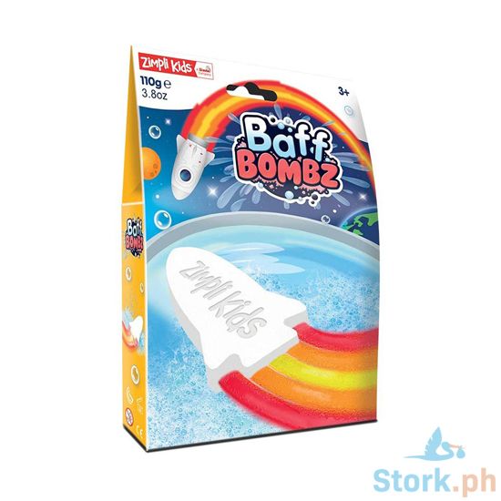 Picture of Zimpli Kids Baff Bombz Rocket with Flame Effect Bomb