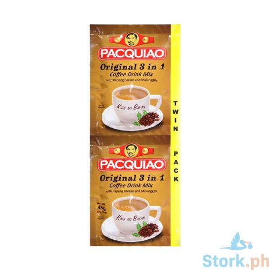 Picture of Pacquiao Brown 3 in 1 Coffee - Poly bag
