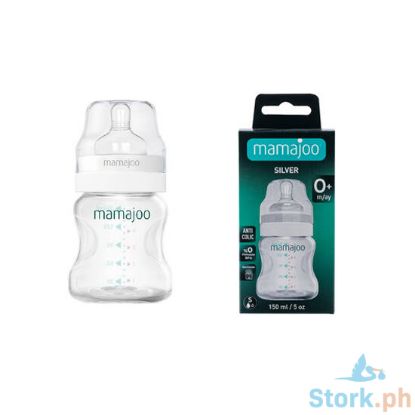 Picture of Mamajoo Silver Feeding Bottle 150ml