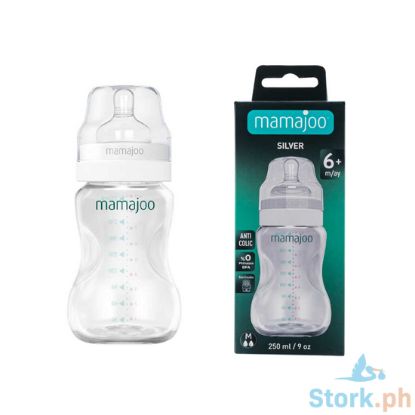 Picture of Mamajoo Silver Feeding Bottle 250ml