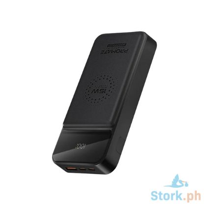 Picture of Promate AURATORQ-20.BLK 20000mAh Wireless Charging Power Bank