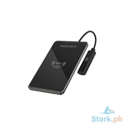 Picture of AuraCard-15W 15W Fast Charging Slim Metallic Wireless Charger