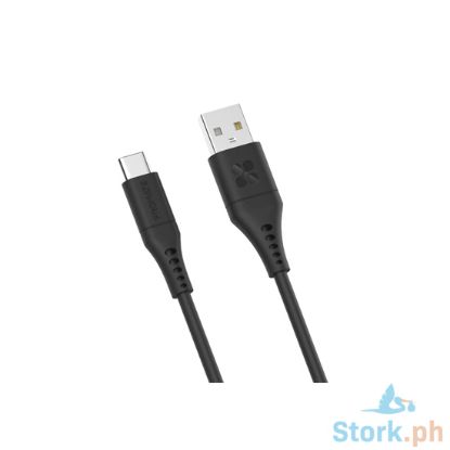 Picture of Promate PowerLink-AC120 Ultra-Fast USB-A to USB-C Soft Silicone Cable