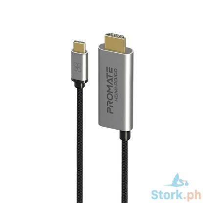 Picture of Promate 4K CrystalClarity USB-C to HDMI Cable