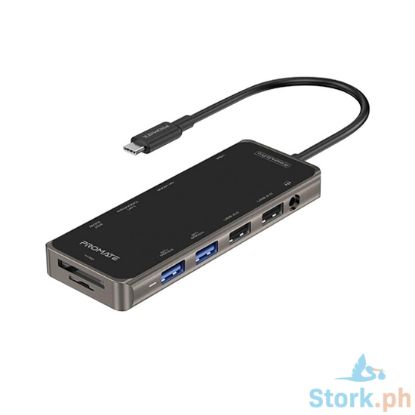 Picture of Promate Ultra-Fast Multiport USB-C Hub with 100W Power Delivery
