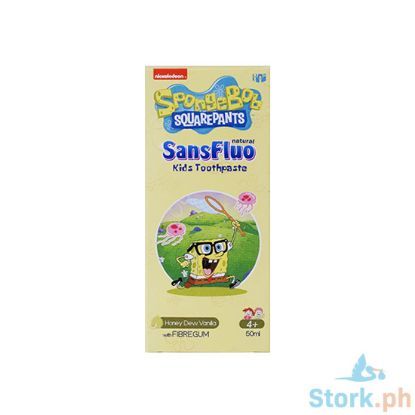Picture of SansFluo Natural Kids Toothpaste (Honey Dew Vanilla)