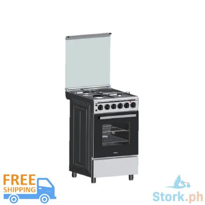 Picture of Haier HFS-503G1E63GO Gas Range 50cm 3 Burner and 1 Electric Plate