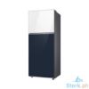 Picture of Samsung RT38CB66228ATC 13.9 cu.ft Bespoke Top Mount Freezer Refrigerator with AI Energy in Clean White + Clean Navy