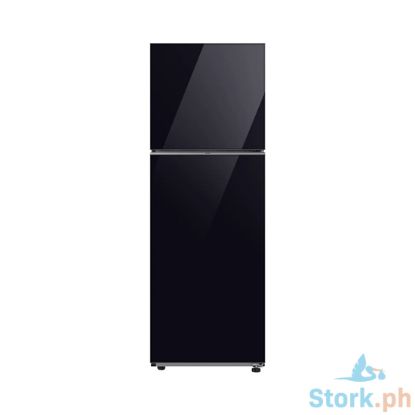 Picture of Samsung RT31CB564422TC 10.8 cu.ft Bespoke Top Mount Freezer Refrigerator with AI Energy in Clean Black
