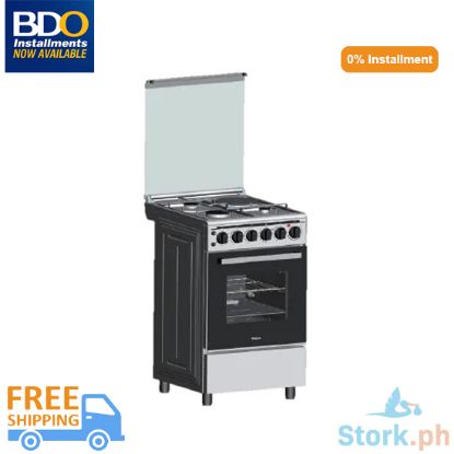 Picture of Haier HFS-503G1E63GO Gas Range 50cm 3 Burner and 1 Electric Plate