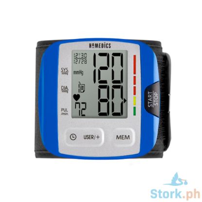 Picture of Homedics Wrist Blood Pressure Monitor with Smart Technology