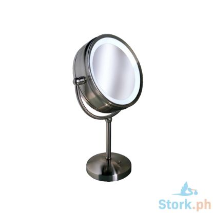 Picture of Vanitibasics Clarity 8 3/4" V-arm Lighted Vanity Mirror with Bright Chrome Finish (5x)-M3V