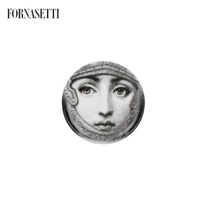 Picture of Fornasetti Coaster Tema e Variazioni n°95 black/white Fornasetti pour L'Eclaireur
