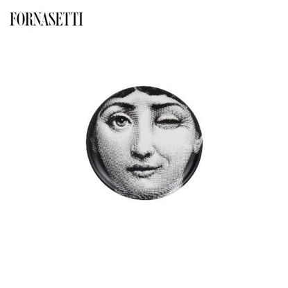 Picture of Fornasetti Coaster Tema e Variazioni n°130 black/whiteFornasetti pour L'Eclaireur