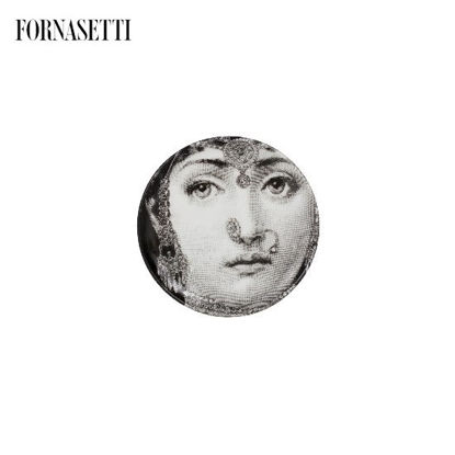 Picture of Fornasetti Coaster Tema e Variazioni n°228 black/white Fornasetti pour L'Eclaireur